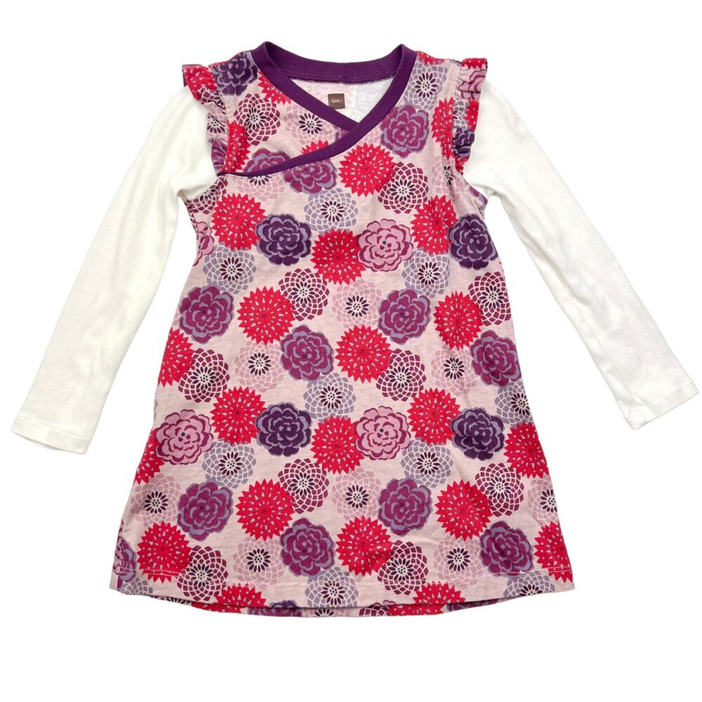 Tea Collection Wrap Neck Dress